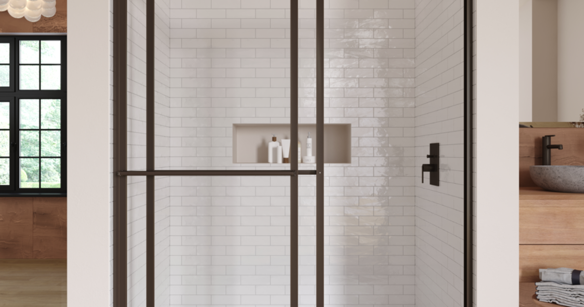Deluxe Framed 3/16-inch Glass Sliding Shower Door | Basco Shower Doors